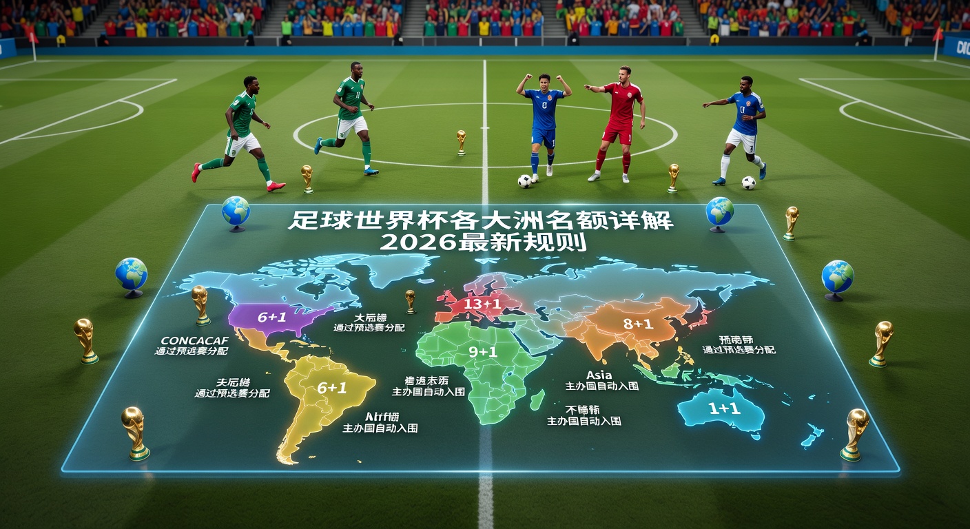 足球世界杯各大洲名额详解 2026最新规则