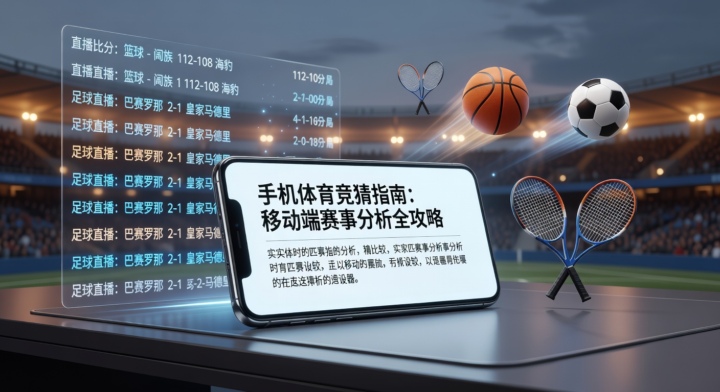 手机体育竞猜指南：赛事分析技巧