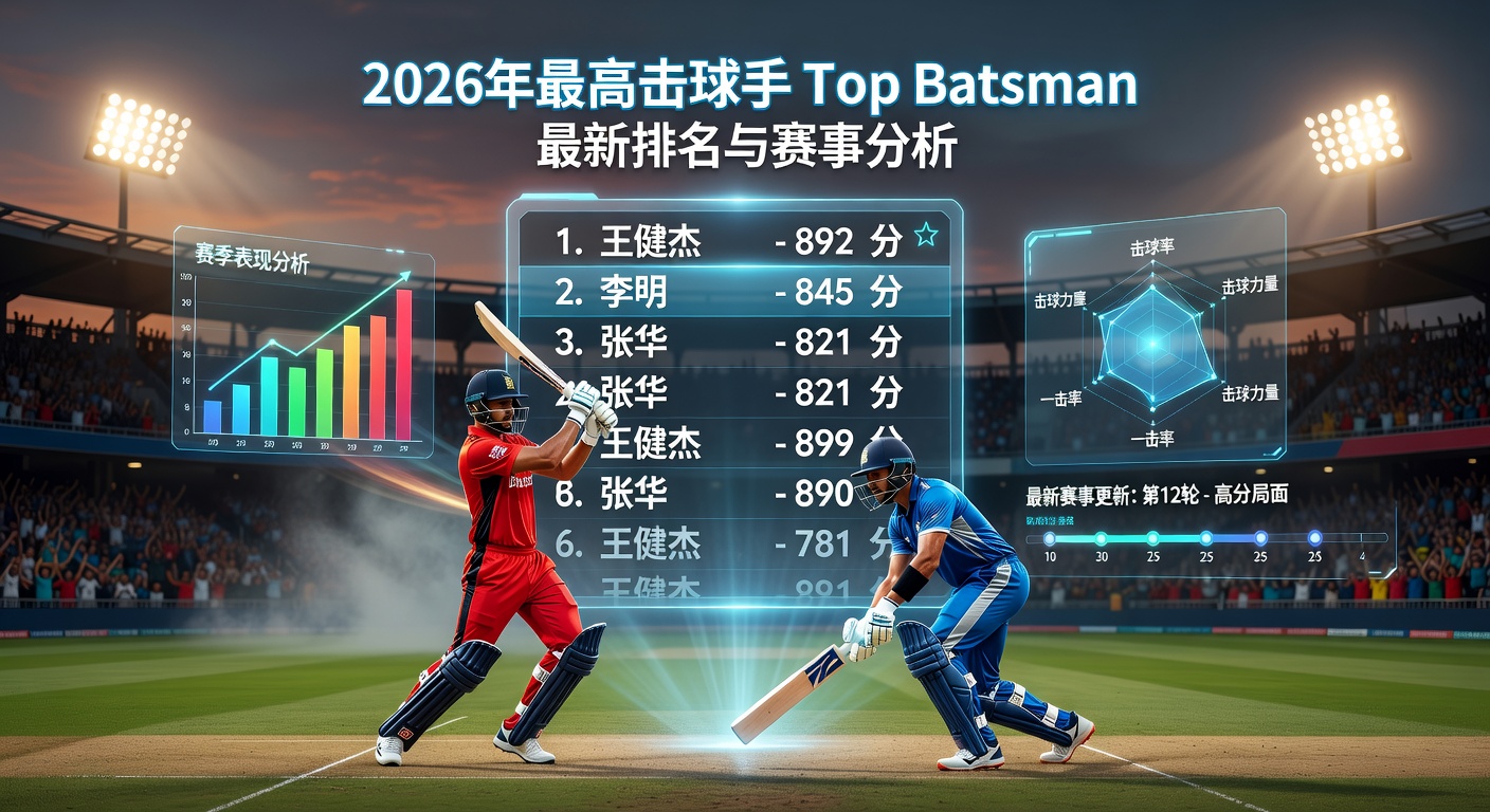 最高击球手 Top Batsman 2026预测分析