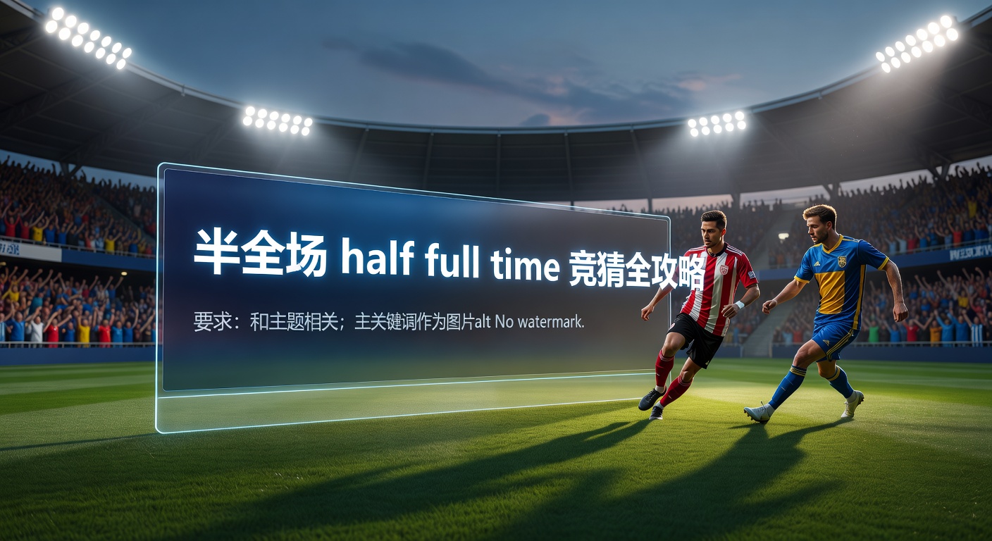 半全场 half full time 竞猜技巧与策略