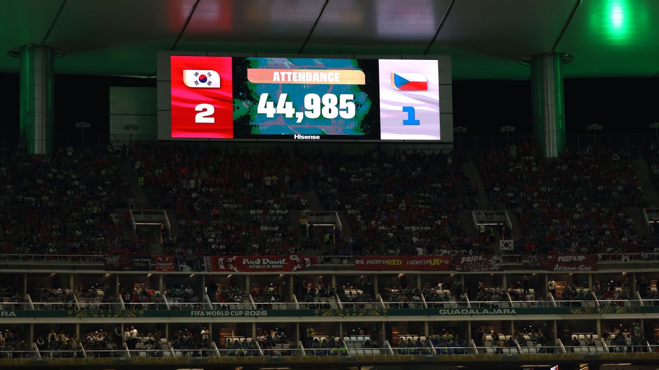 FIFA为44985人参观数据辩护 南韩捷克战空座背后的数字玄机